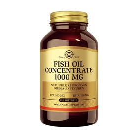 Solgar Fish Oil Concentrate Huile de poisson 1000 mg