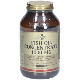 Solgar Fish Oil Concentrate Huile de poisson 1000 mg