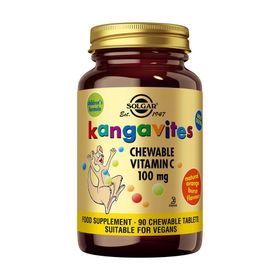 Solgar Kangavites Vitamin C 100 mg Comprimés à croquer