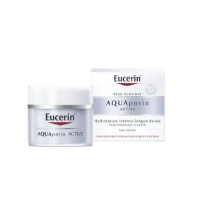 Eucerin AQUAporin ACTIVE Hydratation Intense Longue Durée Peau Normale à Mixte