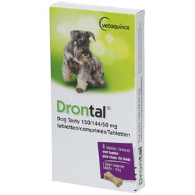 Drontal® Dog Tasty 150/144/50mg