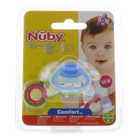 Nuby Sucette Tritan Geo Orthod 6-18m