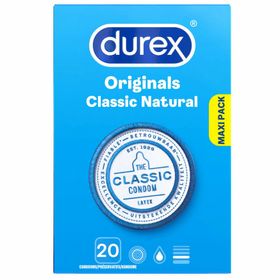 Durex® Originals Classic Natural Condooms