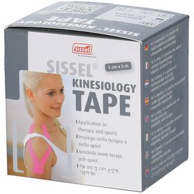Sissel® Kinesiology Tape 5 cm x 5 m Roze