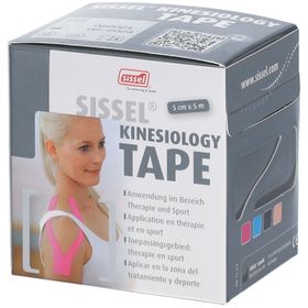 Sissel® Kinesiology Tape 5 cm x 5 m Zwart