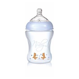 Natural Touch Zuigfles 3m Blauw + Speen