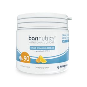 BariNutrics Citrate De Calcium Agrumes