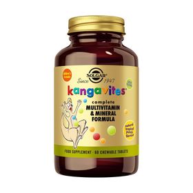 Solgar Kangavites™ Tropical Punch Multivitamine kauwtabletten voor Kinderen