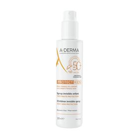 A-Derma Spray solaire invisible enfant SPF50+  PROTECT KIDS