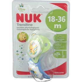 NUK Sucette Duo Winnie TP +18M