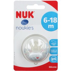 Nuk Sucette Trendline Blanche 6-18 Mois