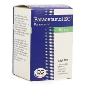 Paracetamol EG 500 mg | Pijn & Koorts