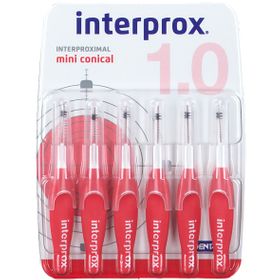 Interprox Premium mini conical 1.0 2.0mm- 4.0mm rood