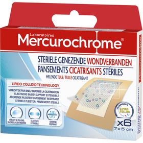 Mercurochrome Pleisters Actieve Genezing