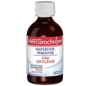 Mercurochrome Waterstofperoxide