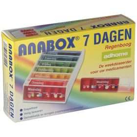 Anabox Pillendoos 7 Dagen Rainbow Nederlands AD155880