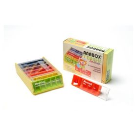 Anabox Kinderpillendoos 7x5 Regenboog