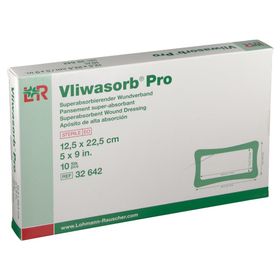 Vliwasorb Pro Pansement Absorbante 12,5 x 22,5 cm