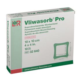 Vliwasorb Pro Absorberend Verband 10 x 10 cm