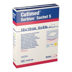 Cutimed Sorbion Sachet S 10x10cm 7323206