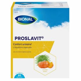 Bional Homme Prostate - Complément Alimentaire à base de Citrouille et de Palmier Nain