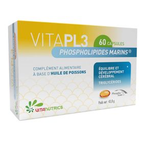 Vitanutrics Vita-PL3 Phospholipides Marins