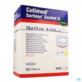 Cutimed Sorbion Sachet S 15x15 cm 7323214