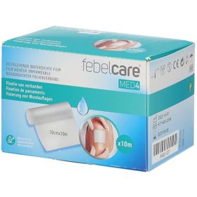 Febelcare Zelfklevend Filmverband 10cmx10m
