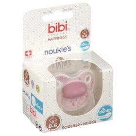 Bibi Fopspeen Happiness Dental Noukie Lola 0-6 Maanden