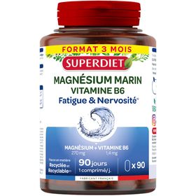 Superdiet Magnésium Marin + Vitamine B6