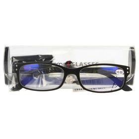 Pharma Glasses VisionBlue PC01 Zwart +0.00