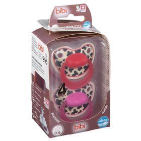 Bibi Happiness Fopspeen Tiger 0-6 Maanden DUO