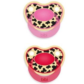 Bibi Happiness Fopspeen Tiger Dental 6-16 Maanden DUO