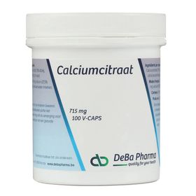 Deba Pharma Citrate de Calcium 715 mg