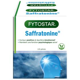 Fytostar Saffratonin – Pour une Attitude Positive – Complément Alimentaire en cas de Stress ou de Sentiments Négatifs