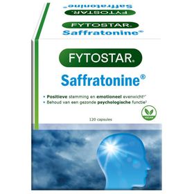 Fytostar Saffratonine – Positieve Instelling – Voedingssupplement bij Stress of Negatieve Gevoelens