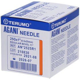 Terumo Agani 25g  0.5mm - 25mm