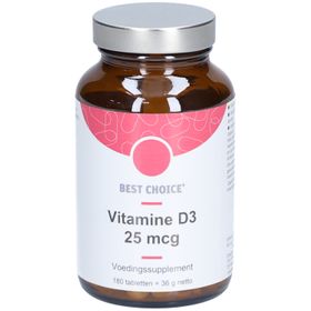 Best Choice Vitamine D3 25mcg