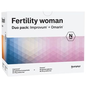 Nutriphyt Fertility Woman Duo Omarin + Improve