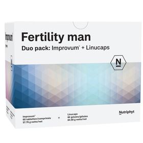 Nutriphyt Fertility Man Duo Improve + Linucaps