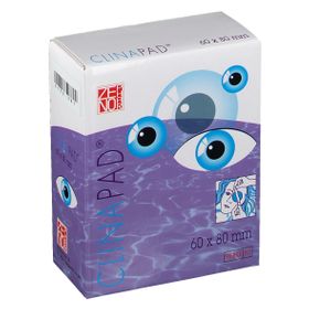 Clinapad Compresses Oculaires 60 x 80 mm