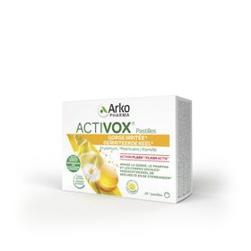 Activox Pastilles Honing - Citroen zonder Suiker