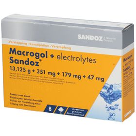 Macrogol + Elektrolytes Sandoz Goût Citron