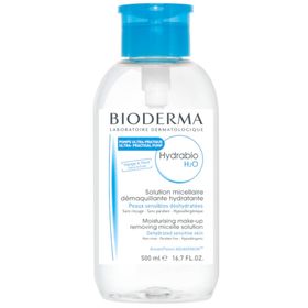 Bioderma Hydrabio H2O Eau Micellaire Démaquillante Nettoyante avec Pompe Inversée