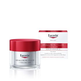 Eucerin Hyaluron-Filler + Volume-Lift Soin de Jour SPF15 Peau Sèche