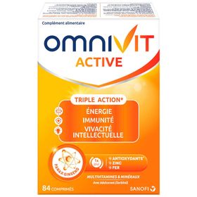 Omnivit Active | Multivitamine voor Energie, Immuniteit & Mentale Focus