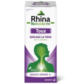 Rhina NaturActiv Toux Sirop - Soulage la Toux
