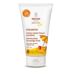 Weleda Sun Edelweiss Crème Solaire Peau Sensible SPF50