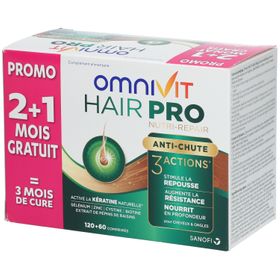 Omnivit Hair Pro Nutri Repair + 60 Comprimés GRATUITS