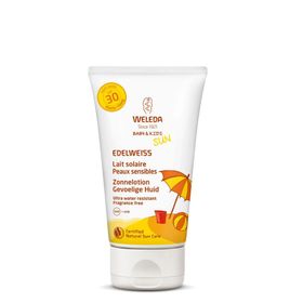 Weleda Sun Baby & Kids Edelweiss Crème Solaire Peaux Sensibles SPF30